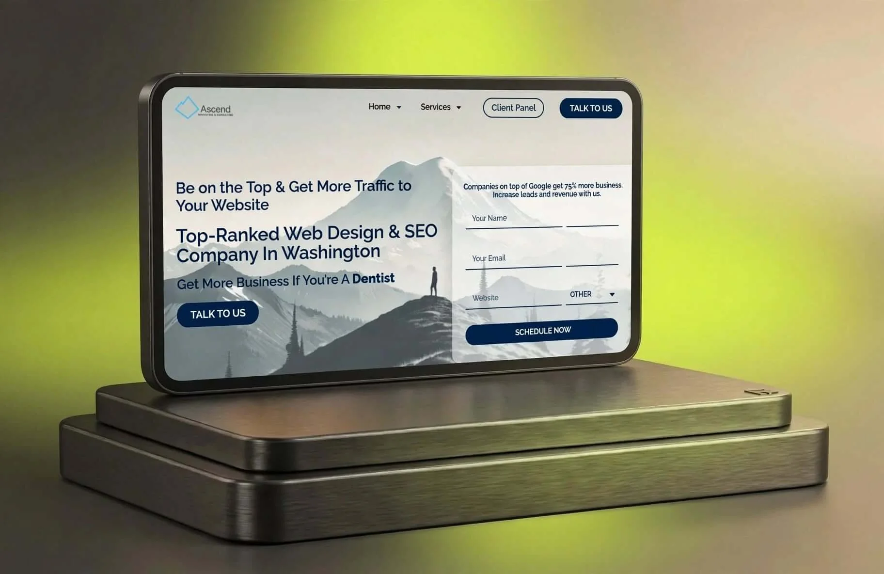 AscendMarketingNow.com case study
